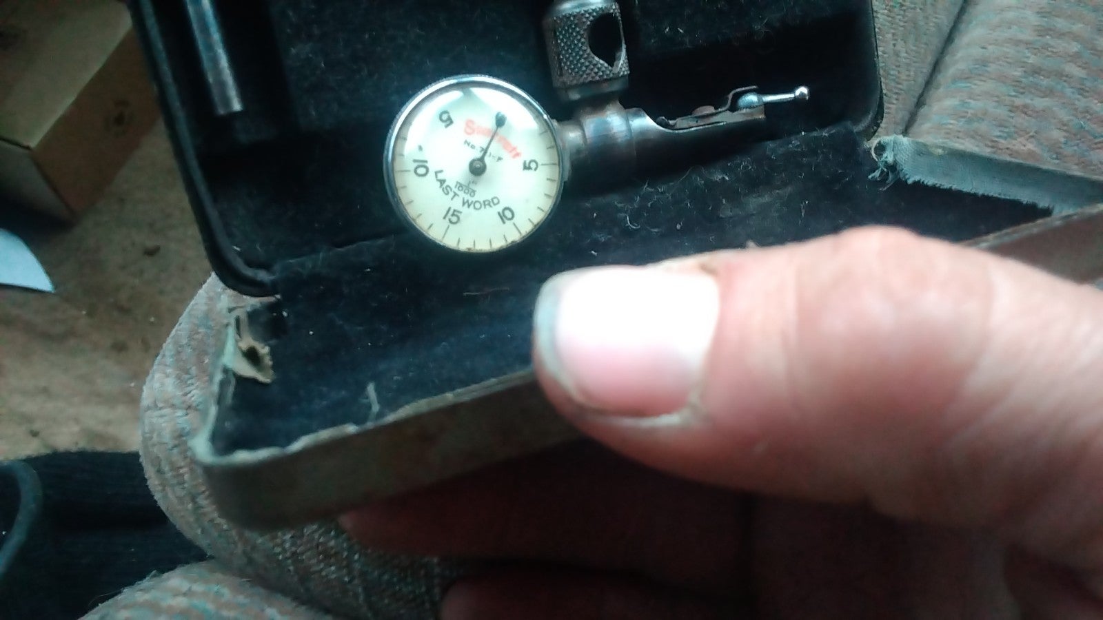 Last words dial indicator
