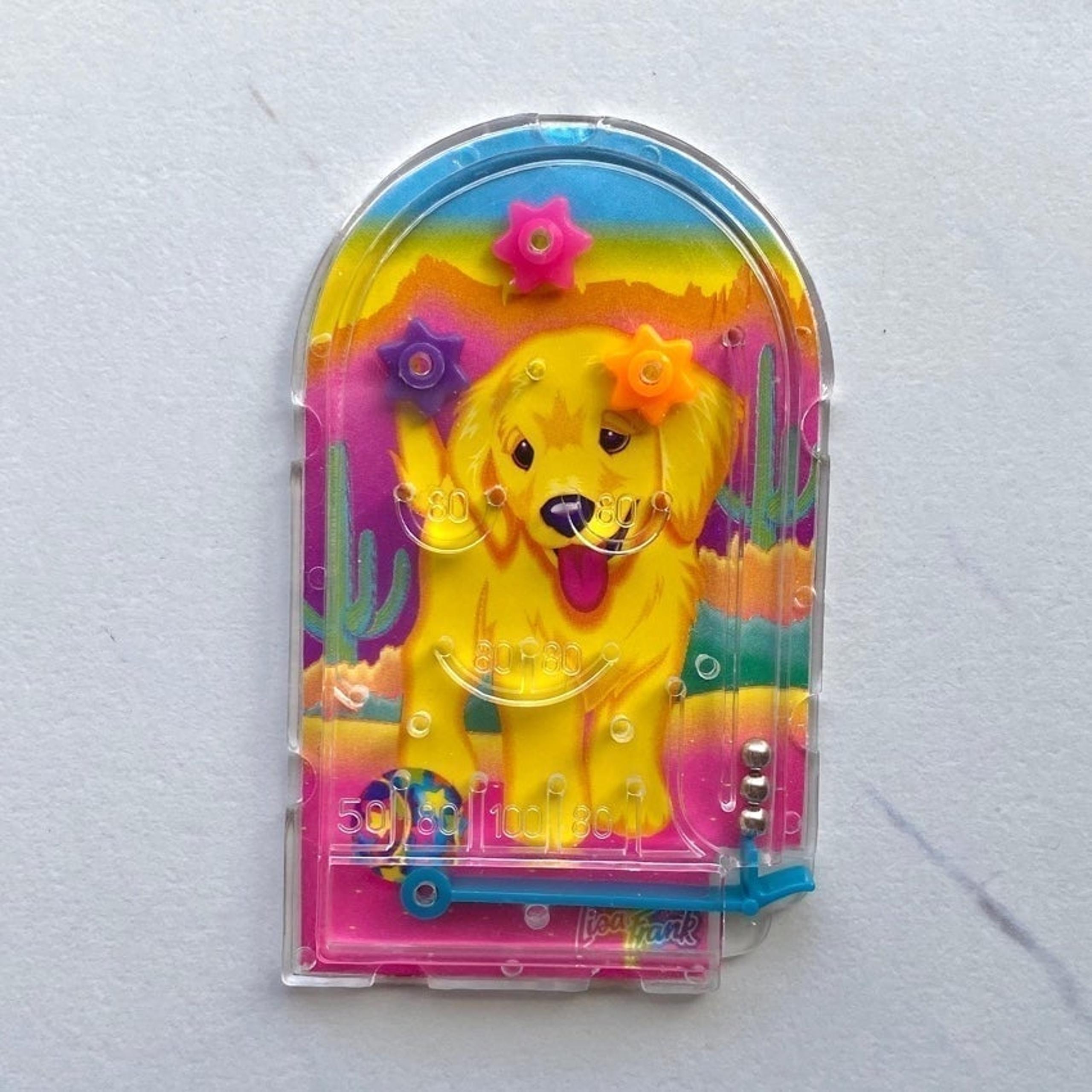 ✨VTG✨ Lisa Frank Casey mini pinball game
