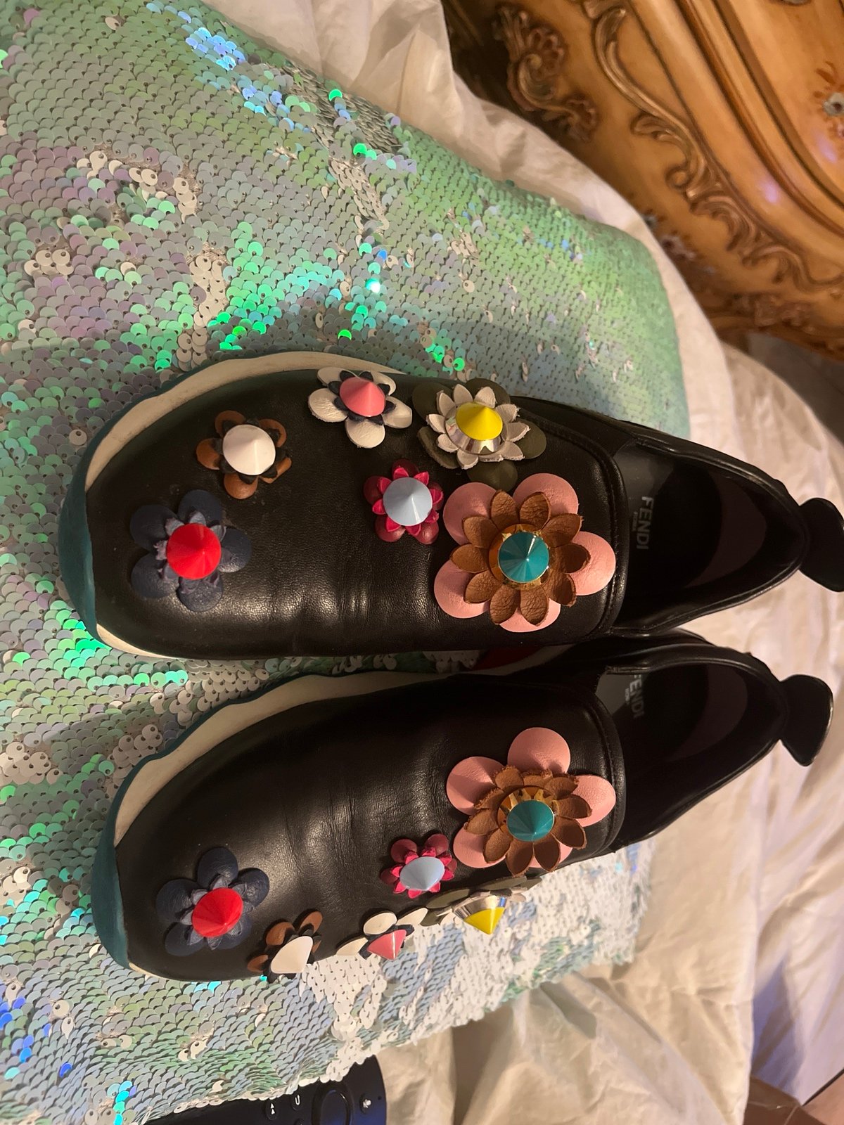 Sneakers flowerland Fendi .