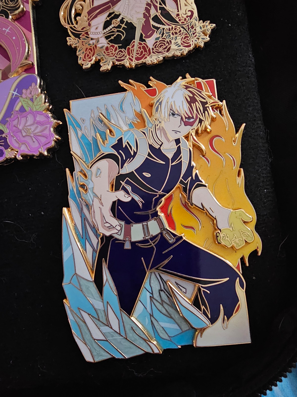 Todoroki Pin MHA
