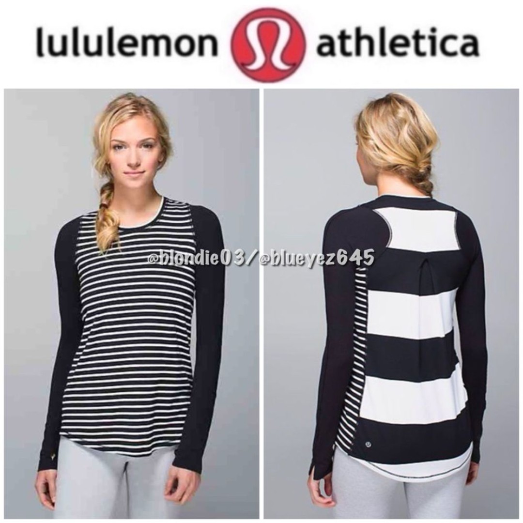 Lululemon 2014 Seawheeze Collection Tuck and Flow Long Sleeve 8