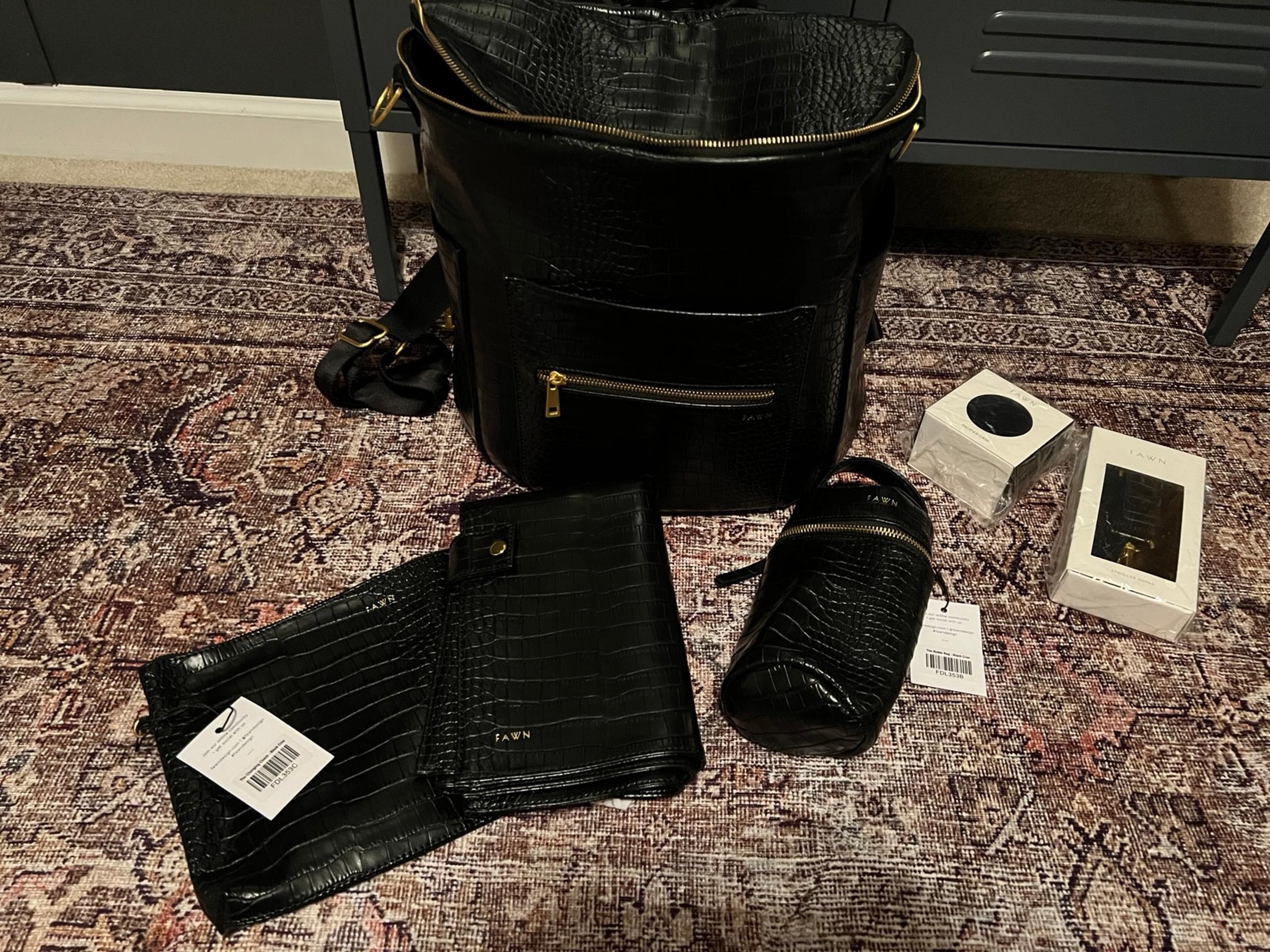 Fawn Design Ultimate Motherhood Bundle Diaper Bag