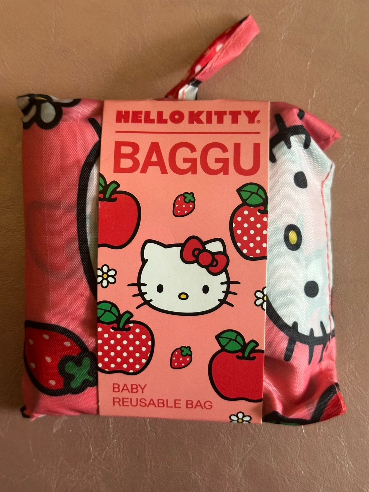 Baggu hello kitty strawberries and apples