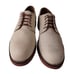 L.L. Bean Men Sz 9.5 D Cream East Point Nubuck Oxford Lace Up Casual Shoes