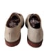 L.L. Bean Men Sz 9.5 D Cream East Point Nubuck Oxford Lace Up Casual Shoes