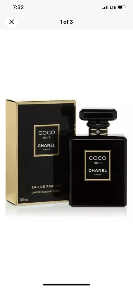 COCO Chanel Noir 3.4 Fl Oz Eau De Parfum Brand New