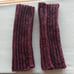 Claret Crochet Arm Warmers OSFA fingerless gloves premade stretchy punk