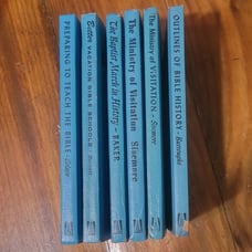 Antique Bible books