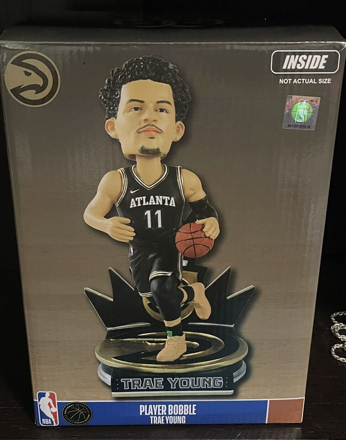 TRAE YOUNG Atlanta Hawks City Jersey Exclusive NBA Bobblehead #221