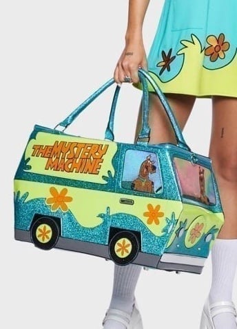 New Scooby Doo Mystery Machine Weekender Bag