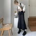 black skirt