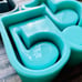 Music note silicone shelf mold for epoxy resin