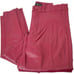 ZARA NWT Sz S Maroon/red Faux Leather Leggings Pants NEW BLOGGER'S FAVORITE