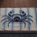 Spartina 449 Blue Crab Beach Towel--Huge 37 x70 --Thick and Beautiful--New