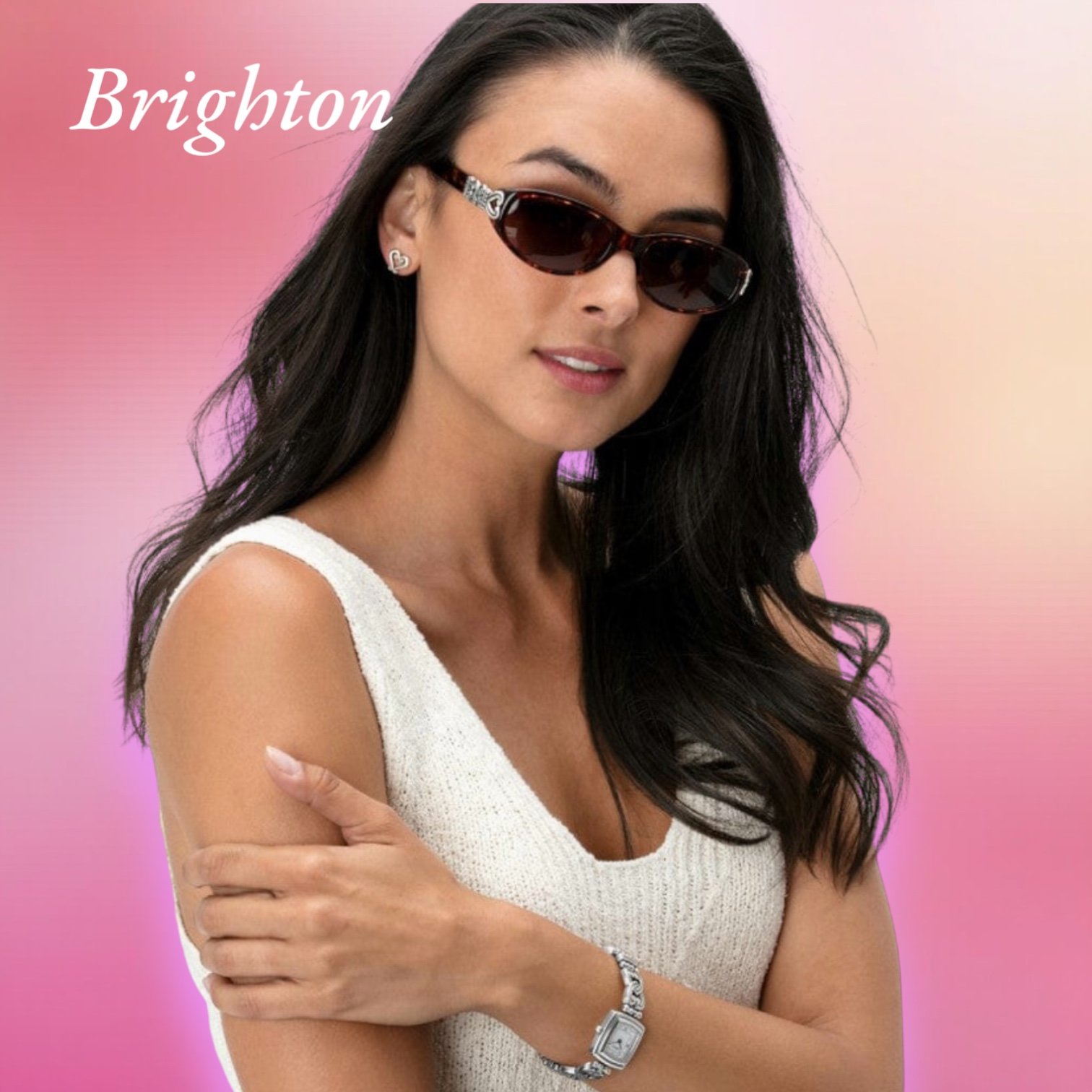 Brighton Handmade Sabrina Tortoise Sunlasses