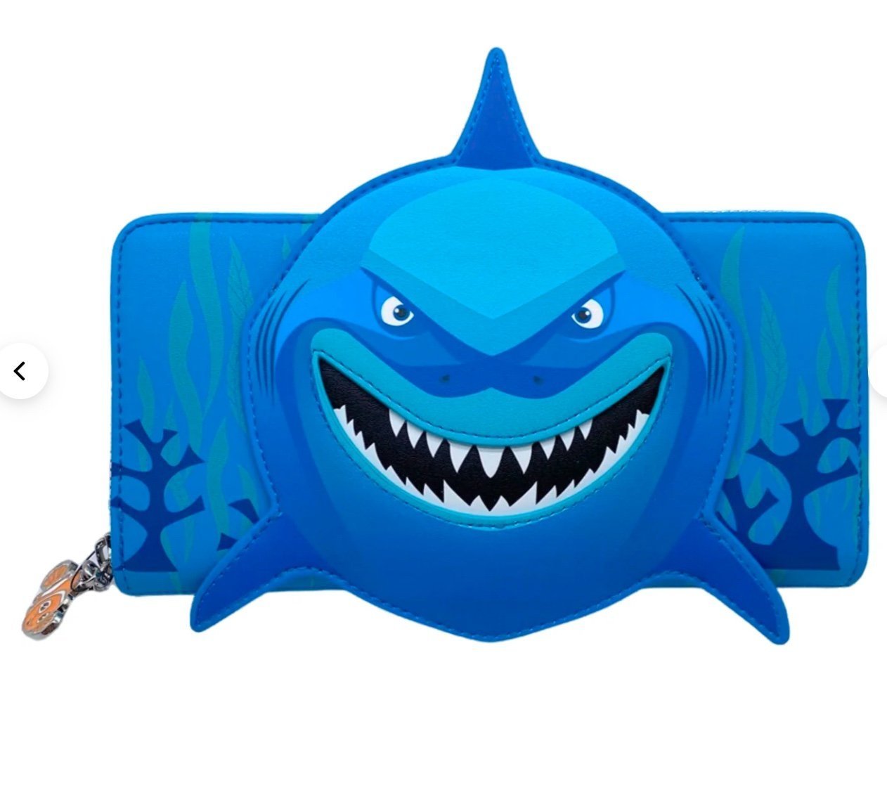 Loungefly Finding Nemo Bruce Cosplay Wallet NWT