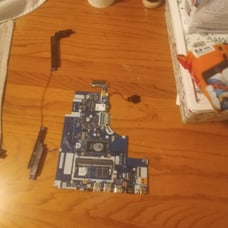 Lenovo IdeaPad 330s motherboard with speakers attached