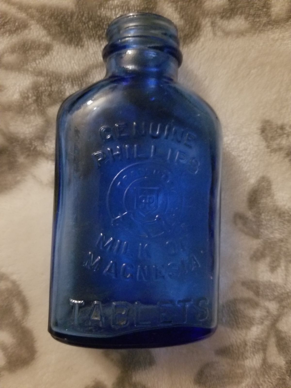 genuine mike glass bottle