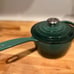Le crueset 1.75 liter sauce pan with lid