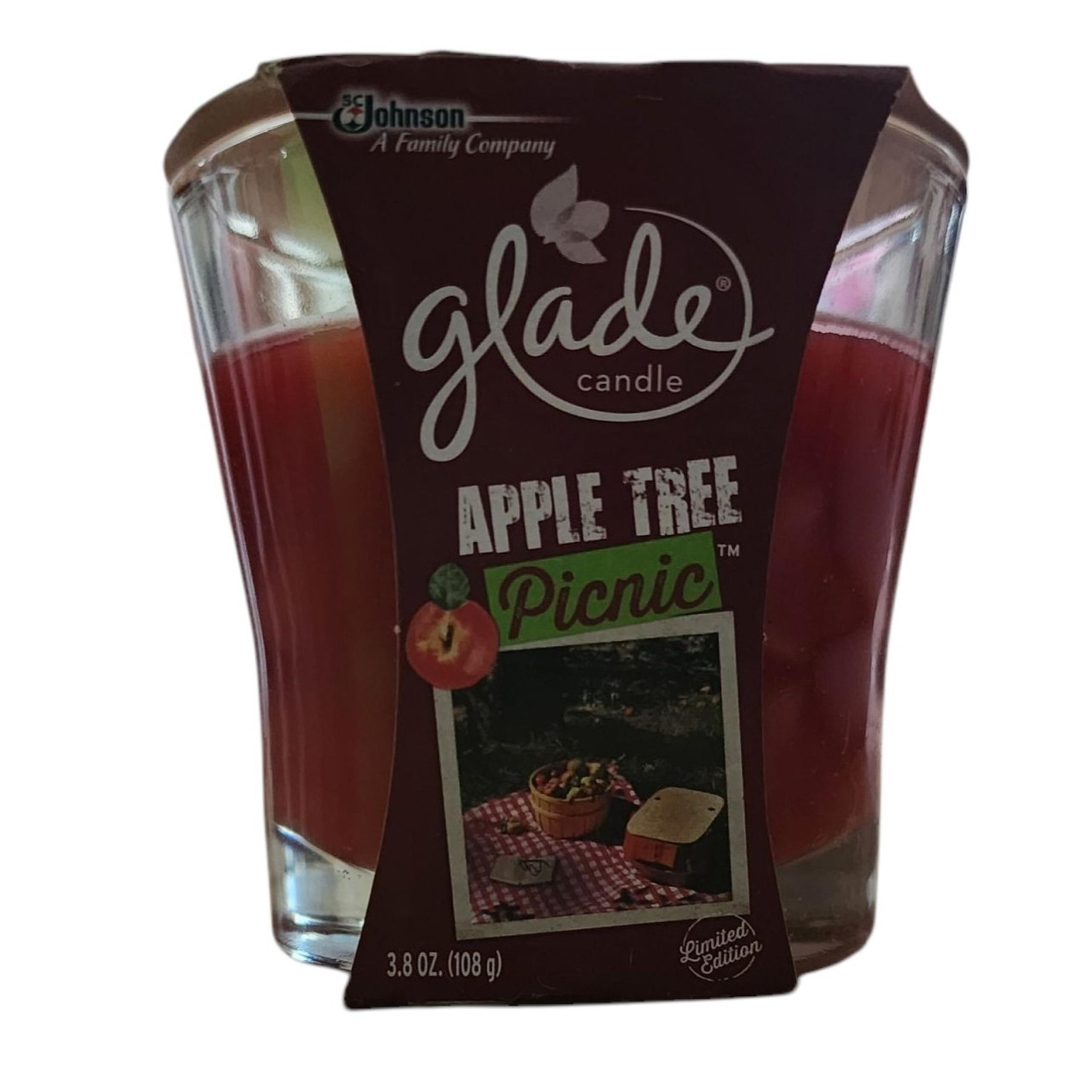Glade Apple Tree Picnic Candle LIMITED FALL EDITION Brand new AUTHENTIC 3.8OZ