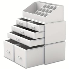 Makeup Organizer Acrylic 3 Pieces-WJ3SV