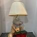 Childs lamp train Teddy Bear Music box A small world after all excellent cond
