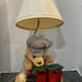 Childs lamp train Teddy Bear Music box A small world after all excellent cond