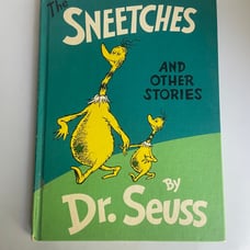 The Sneetches Hardcover Vintage Dr Seuss Book