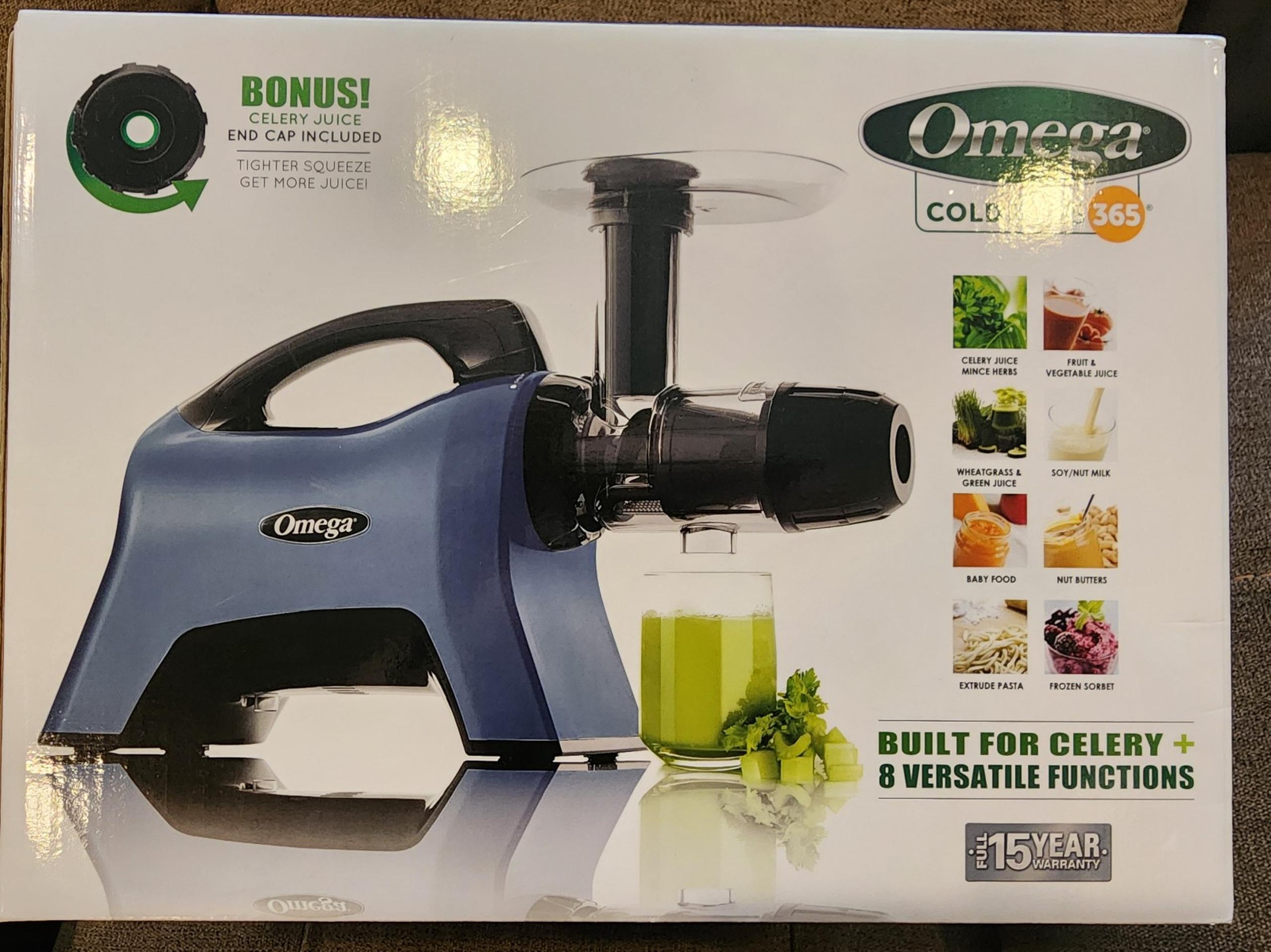 NEW Omega Cold Press Medical Medium juicer