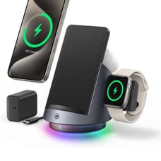 3 in 1 Charging Station for Apple Products,Wireless Charging Stand for Apple Wat