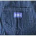 Vintage OshKosh Size 14 Cotton Vestbak 80s Front Pleated Denim Overalls Dress