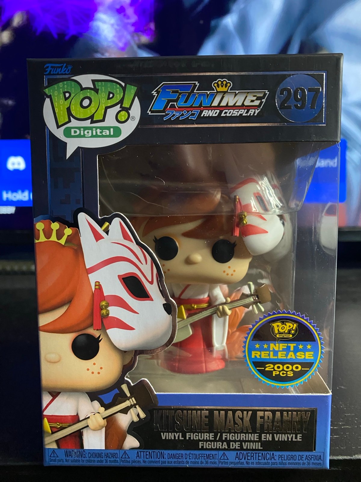 Funko Pop! Kitsune Mask Franny NFT Pop Funime