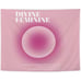 Aura Divine Feminine Funky Y2K Pink Tapestry - Wall Hang Room Decor
