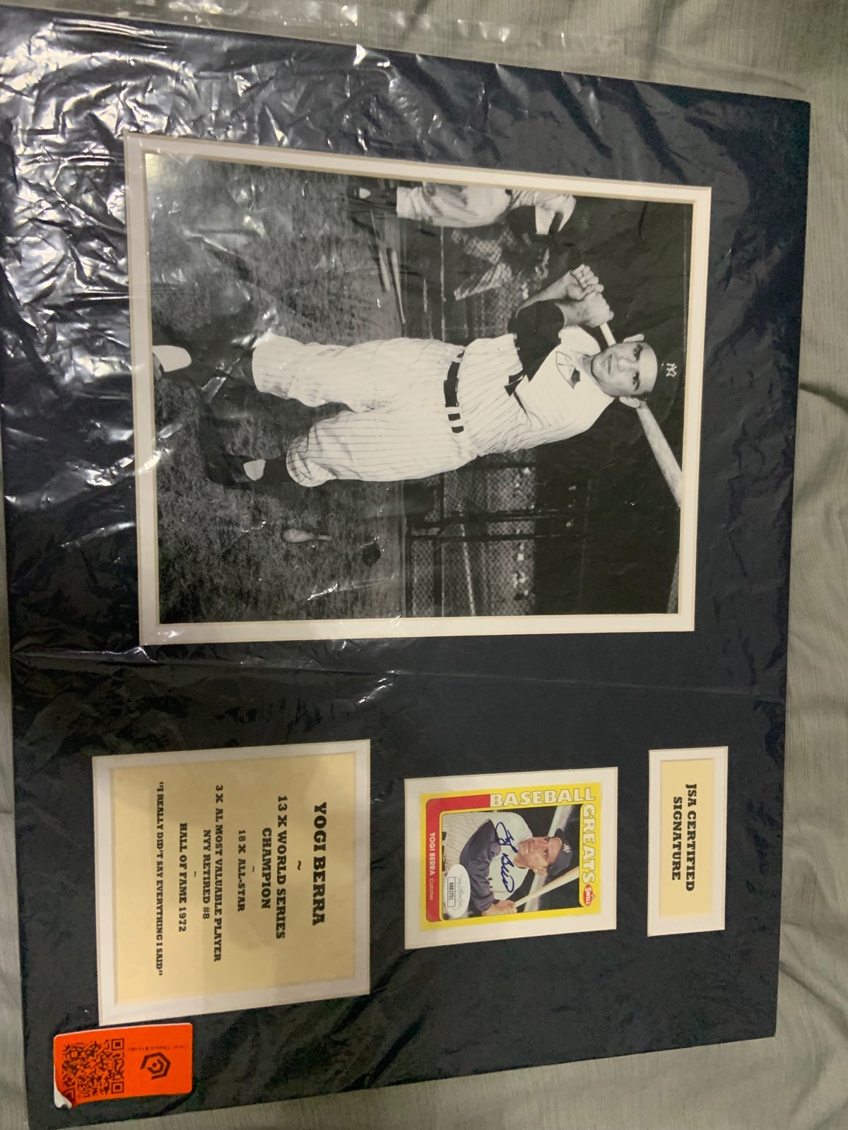 yogi berra memorabilia