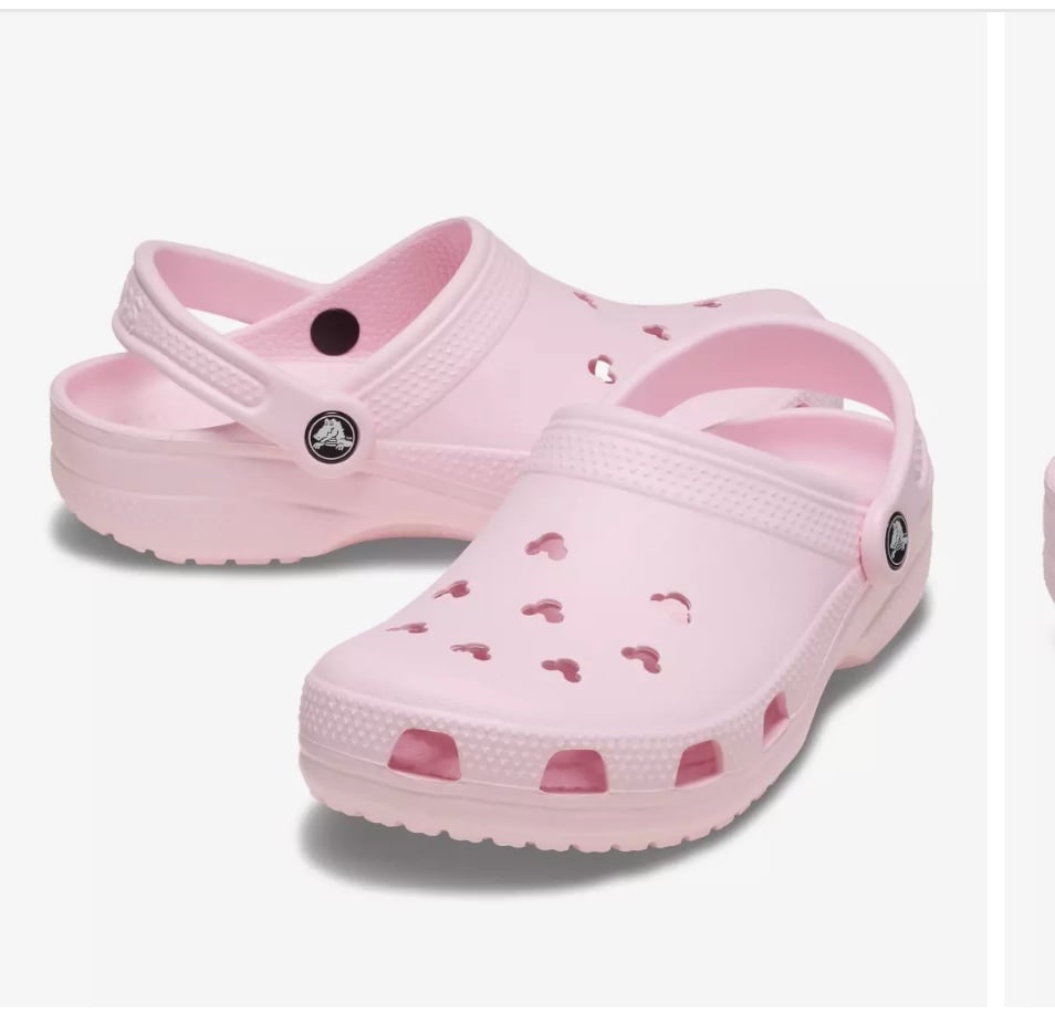Mickey Mouse Icon Clogs for Adults by Crocs – Pink M5/W7