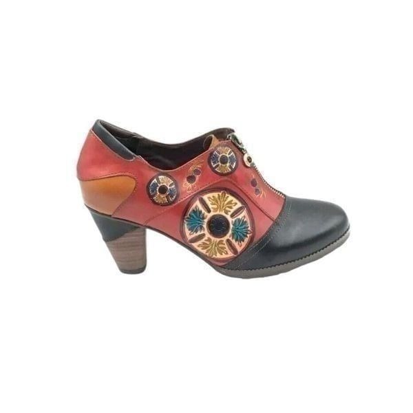 L’Artiste By Spring Step Women's Raina Multicolor Boot Size 41 EU (9.5-10US)