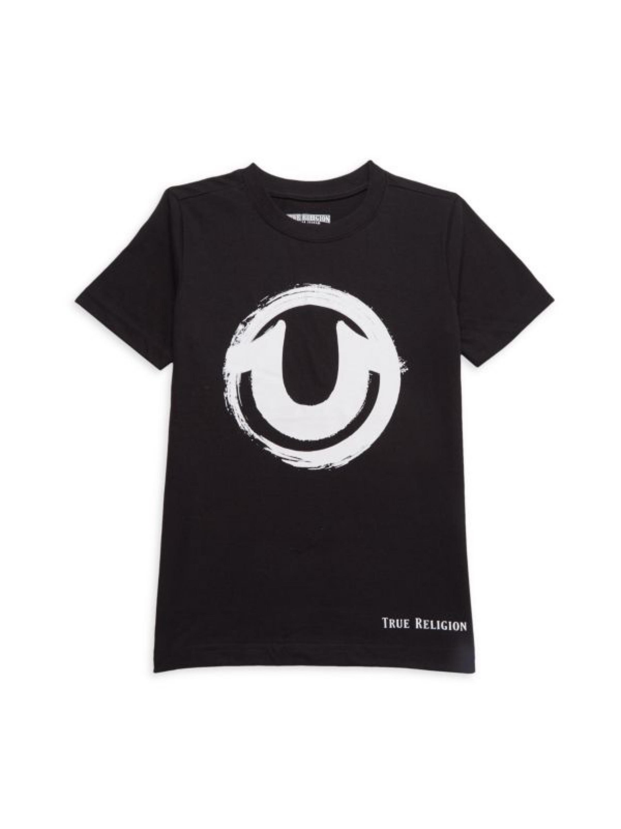 True Religion Boy’s Painted Graphic Logo T-shirt SIZE: 6