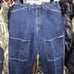 90s Y2K MECCA Streetwear Double Knee Pocket Skate Jeans 36x32 RARE