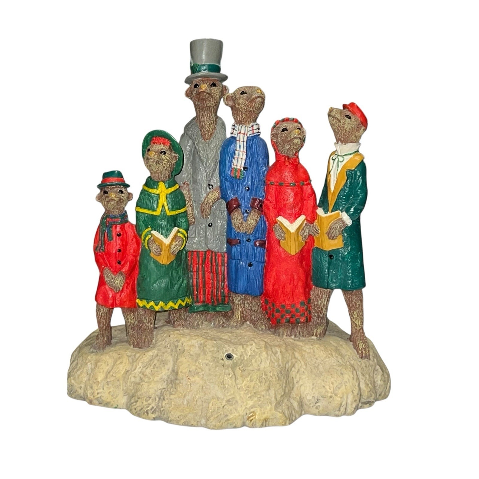 House of Lloyd Meerkat Carolers Christmas Around the World Works See Video
