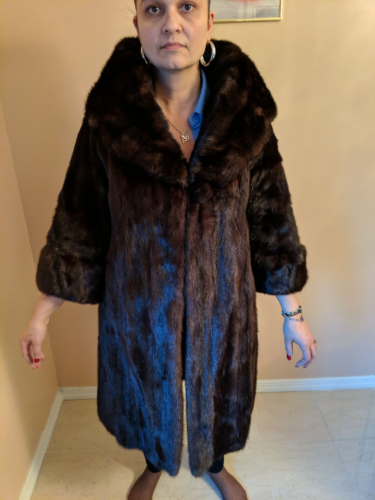 mink coat