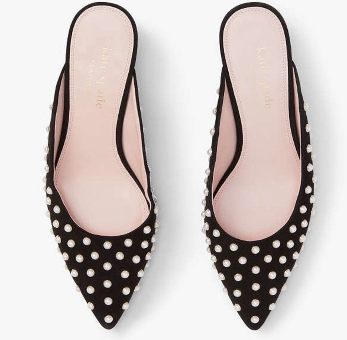 Kate Spade Pearl Mules