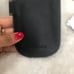 Coach Black Leather Cell Phone Pocket Sticker Case Wallet Card