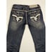 Rock Revival Serena Capri Women's 25x24 Flap Pockets Denim Jeans