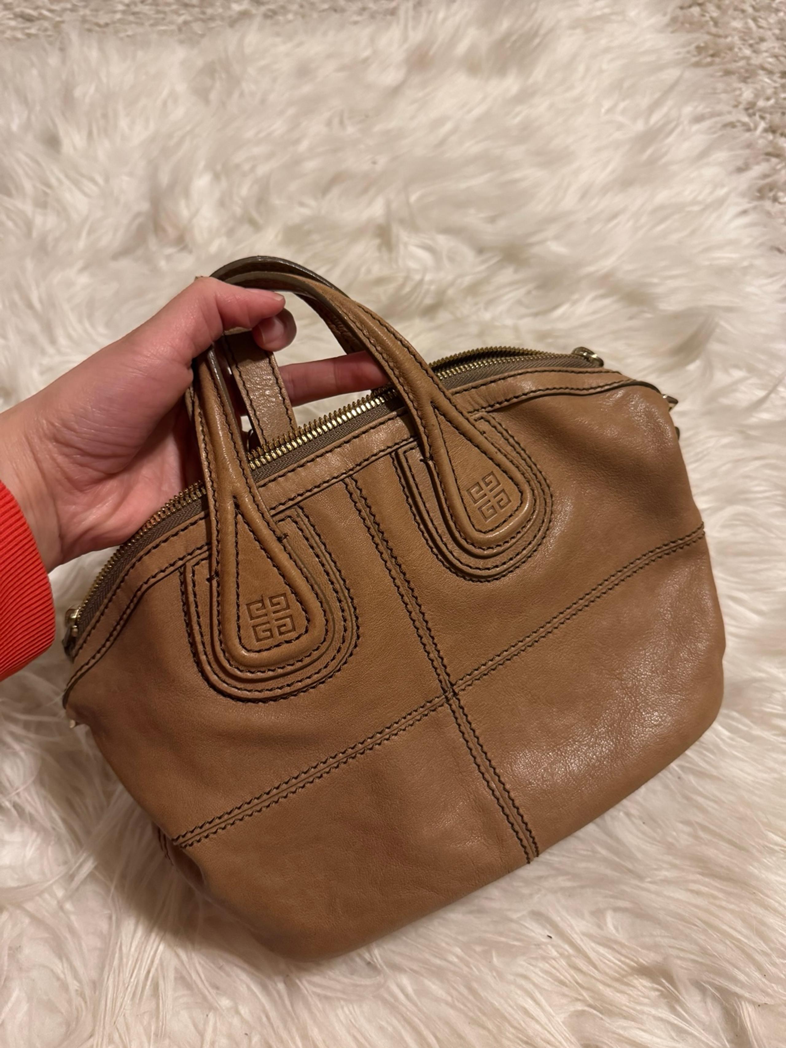 Givenchy nightingale leather mini handbag