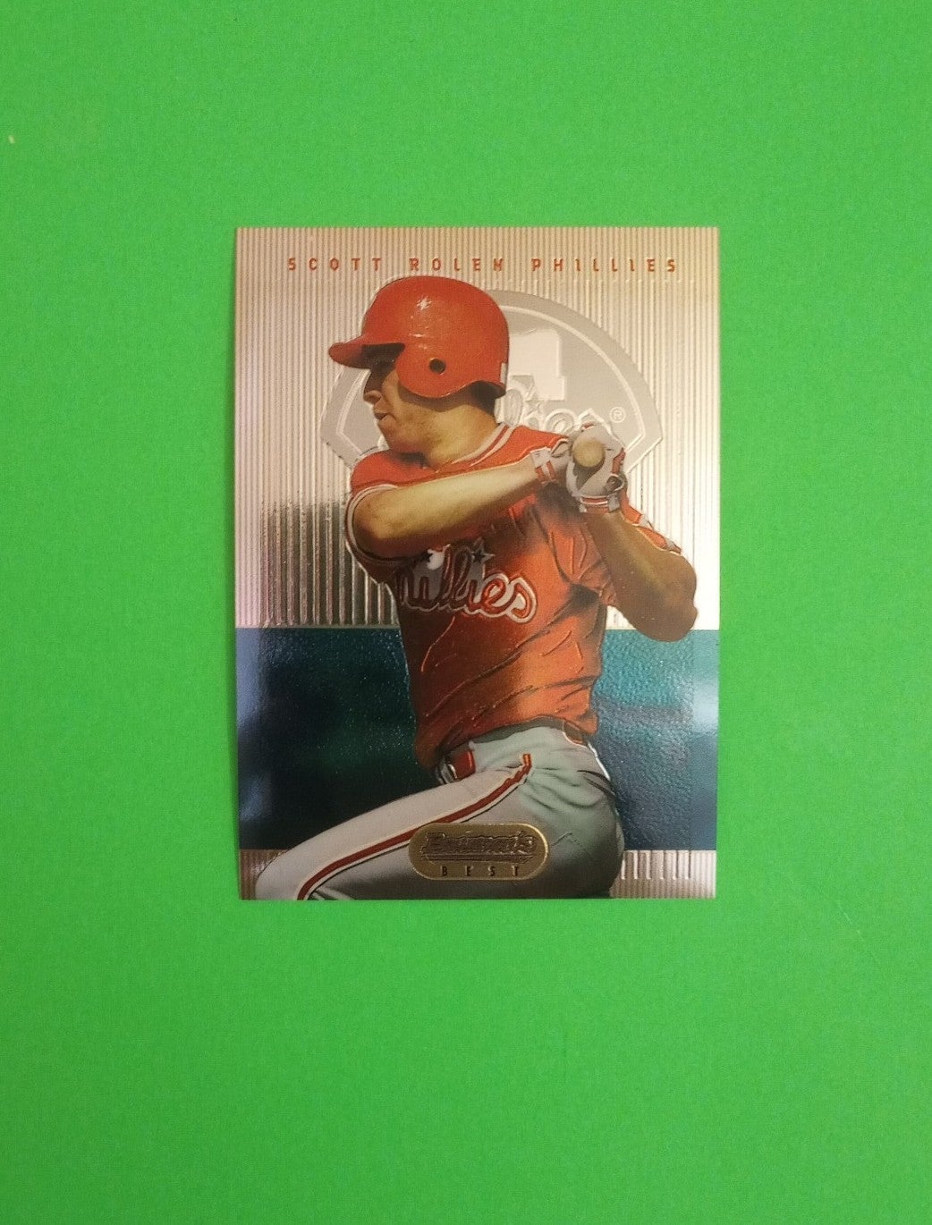 RC SCOTT ROLEN 1ST ROOKIE CARD BOWMAN'S BEST 1995 87 PHILLIES CARDINALS HOF MINT