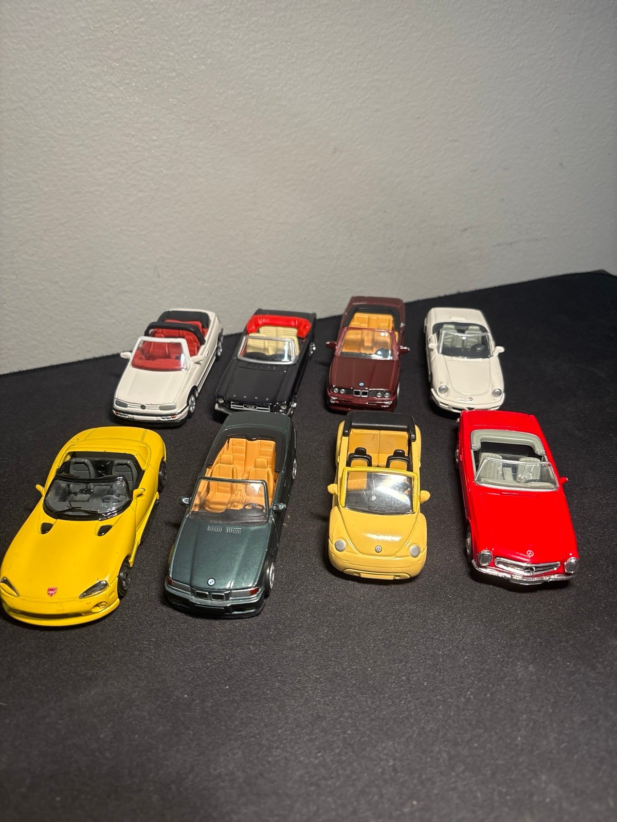 Newray lot of 7 convertible 1:43 diecast