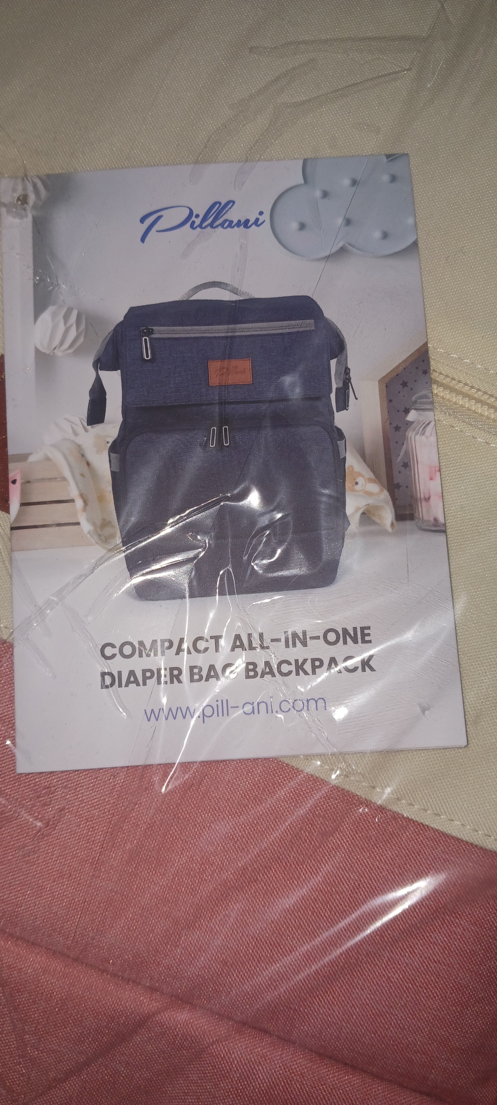 Pillani Compact All-In-One Diaper Bag