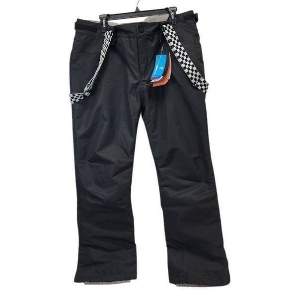 SMN Size XL Women's Winter Highland Mountain Snow Pants With Adjustable Suspende