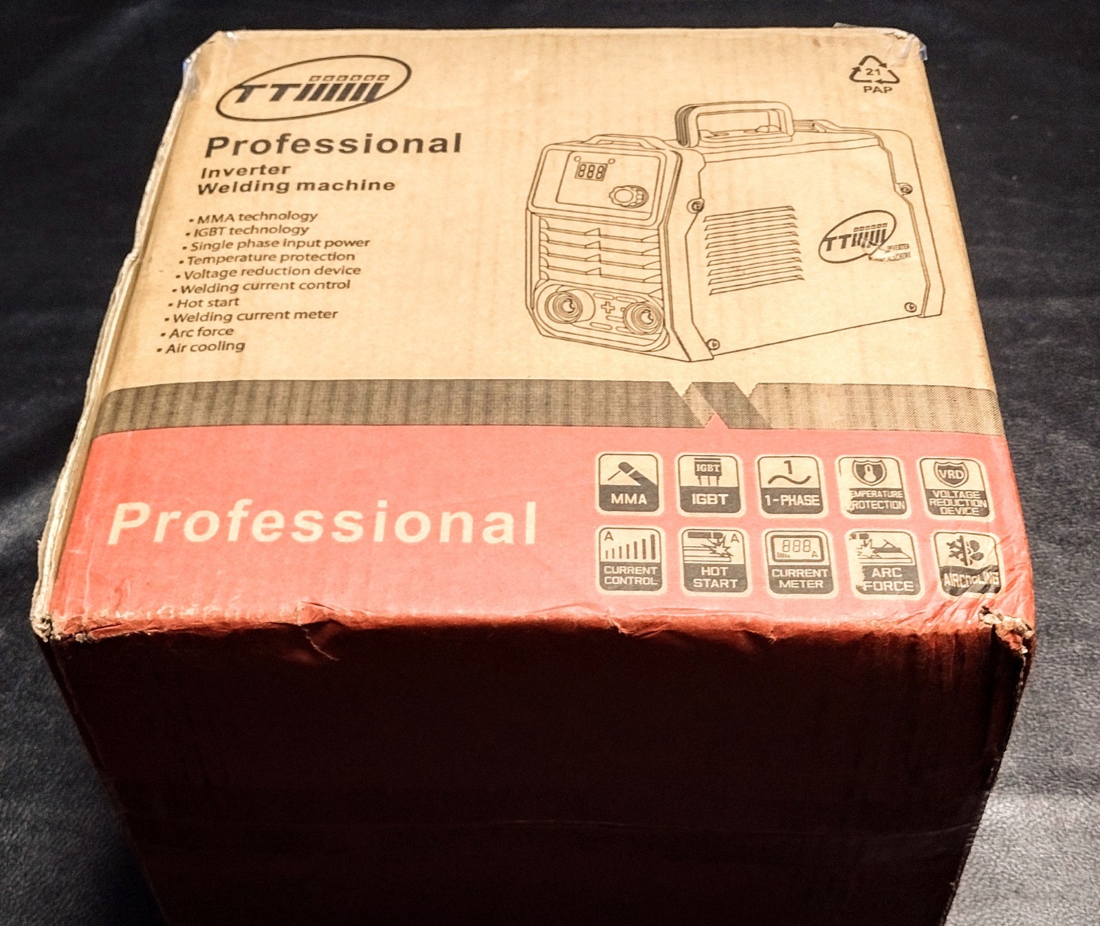 Brand New TTiiiiii Professional Inverter Welder Machine MMA-140 - 140a.