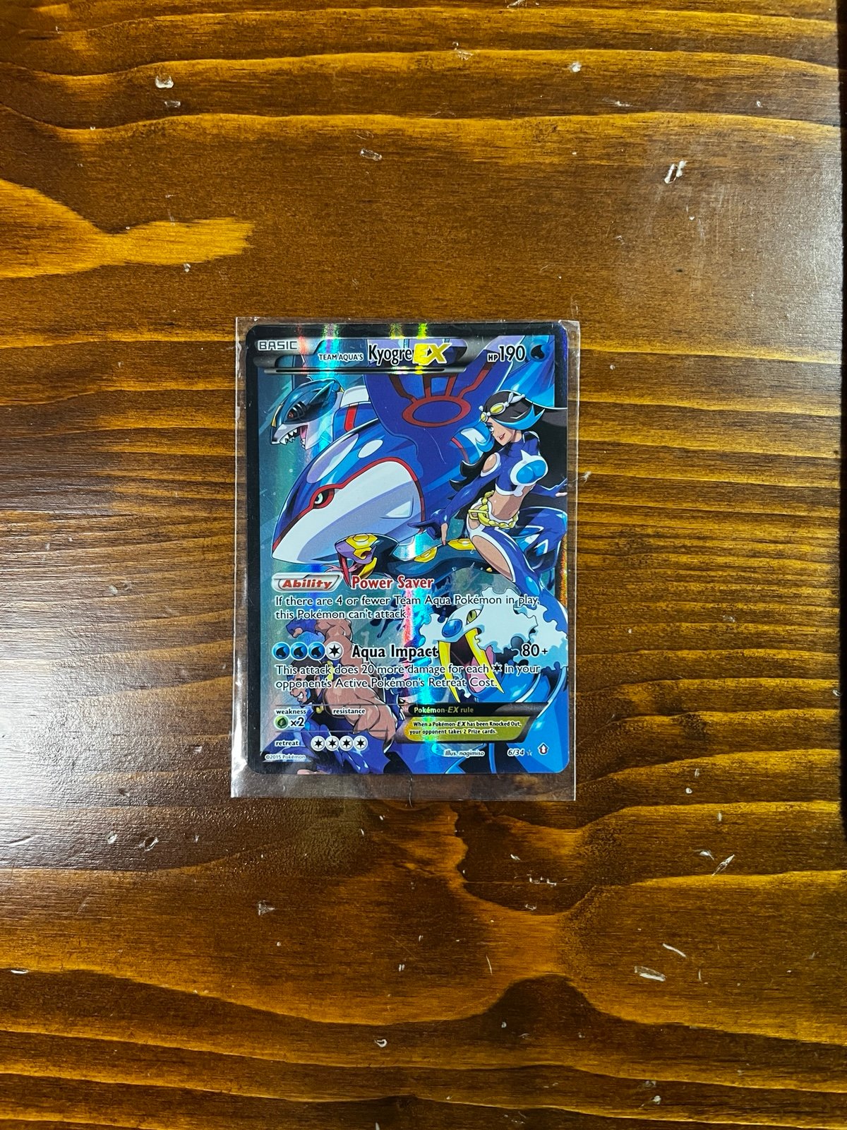 Team Aquas Kyogre EX